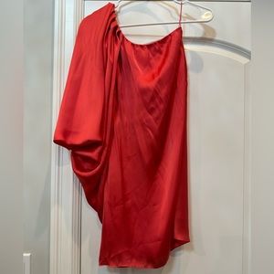 Aqua Women's One Shoulder Dress size 2